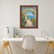 Dark Walnut Wood Grain Picture Frame - Home Office Decor 12x12 frame